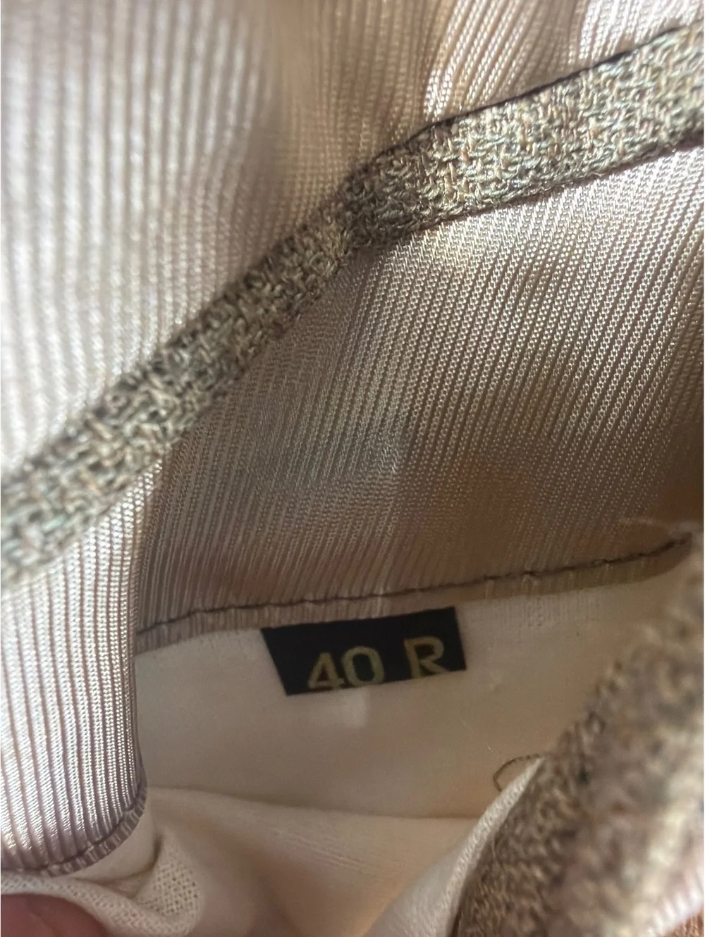 Gianfranco Ruffini Men's Brown Suit Jacket Blazer Size 40R